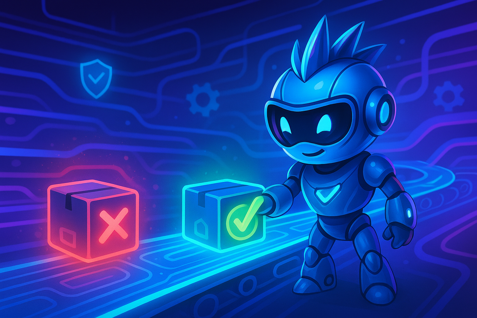 You can make every pipeline deployment pass an automated code review